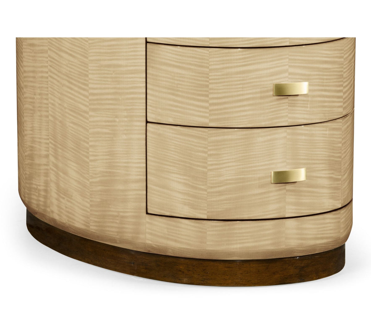 Oval Chest of Drawers Art Deco - Jonathan Charles