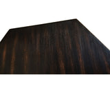 Hexagon Lampentisch – Ebonised