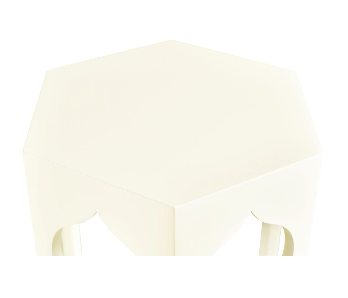 Hexagon Lampentisch – Snow White