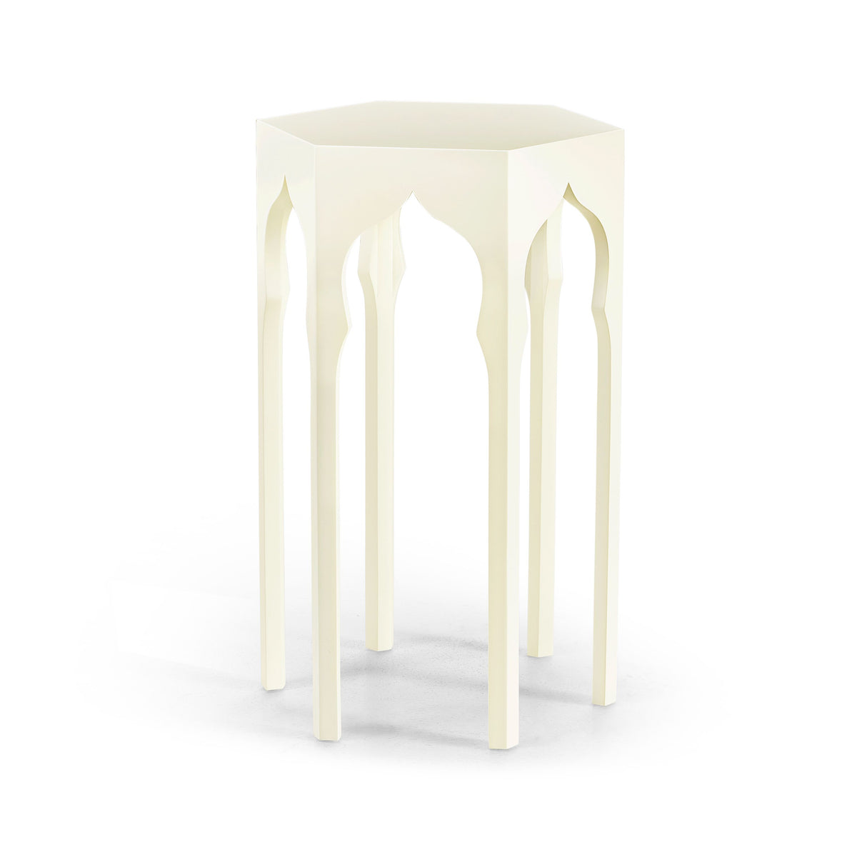 Hexagon Lampentisch – Snow White