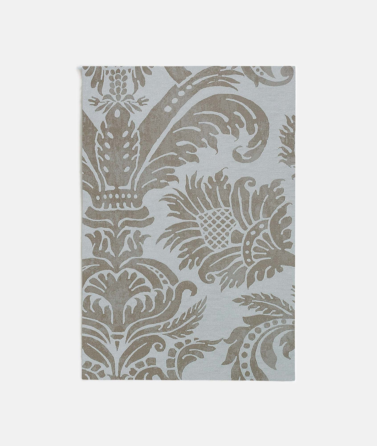 Fr Pure Damask Acciaio (3) — Dedar tyg
