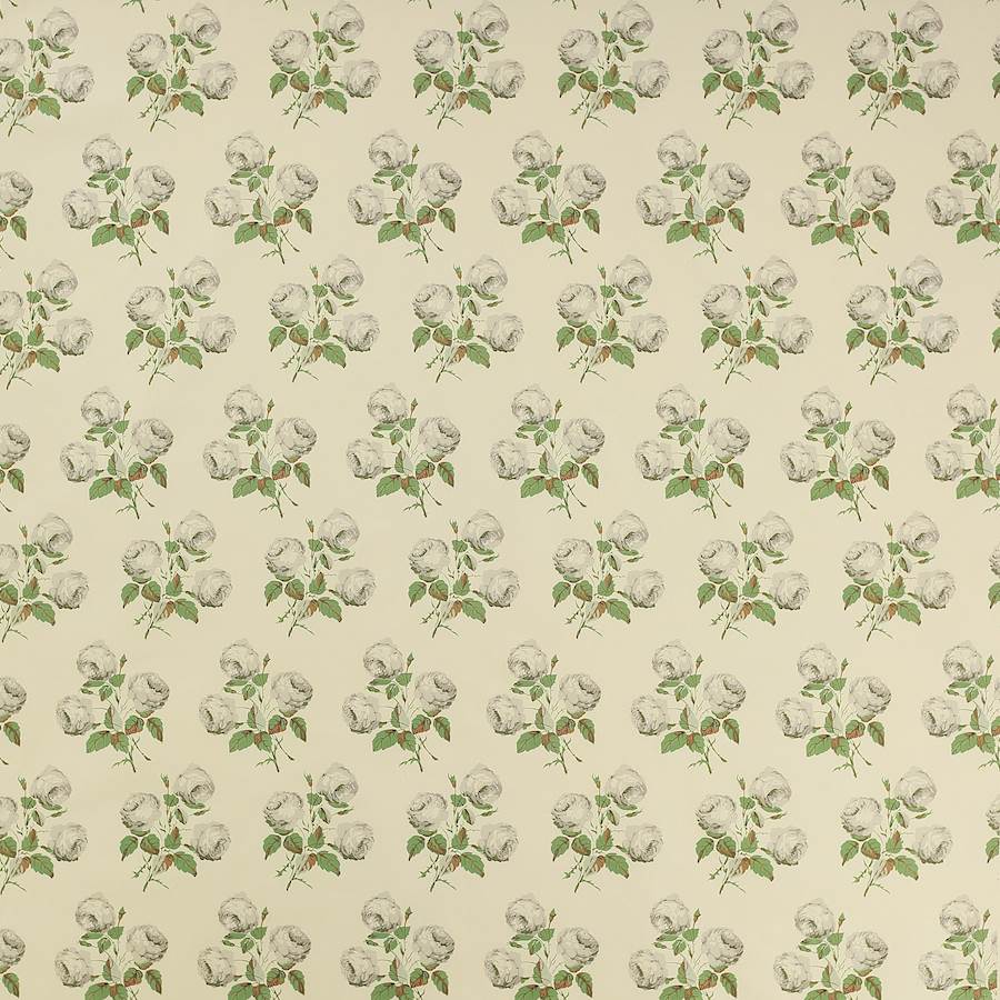 Colefax and Fowler Behang Bowood Green Grey