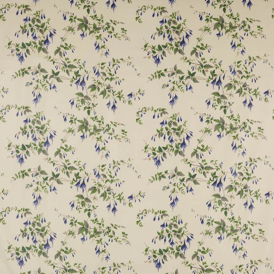Colefax and Fowler Behang Fuchsia Blue
