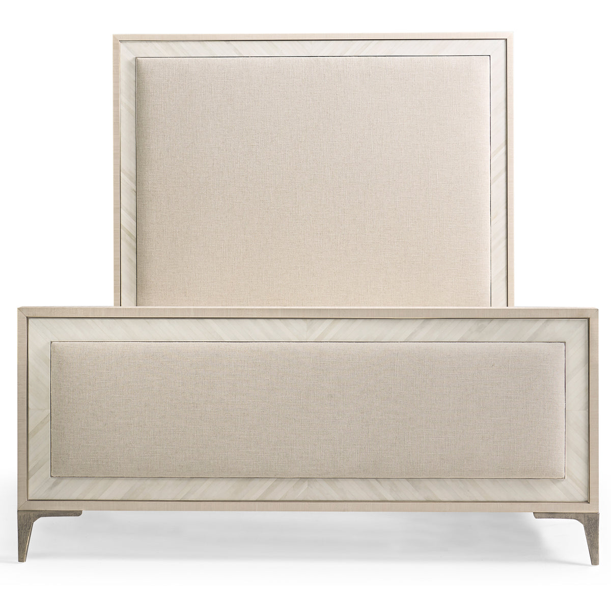 Tideline Bone & Linen Upholstered UK King Bed - Jonathan Charles