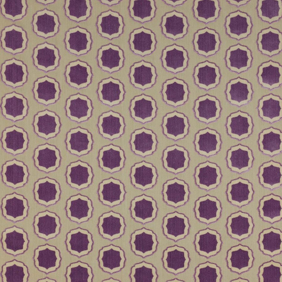 Manuel Canovas Tyg Tiana Glycine Blanc