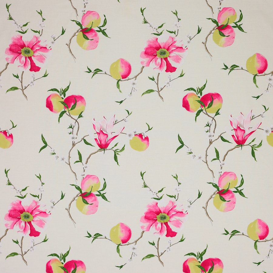 Manuel Canovas Stof Guermantes Rose