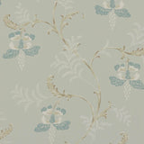 Colefax and Fowler Tapete Bellflower Aqua
