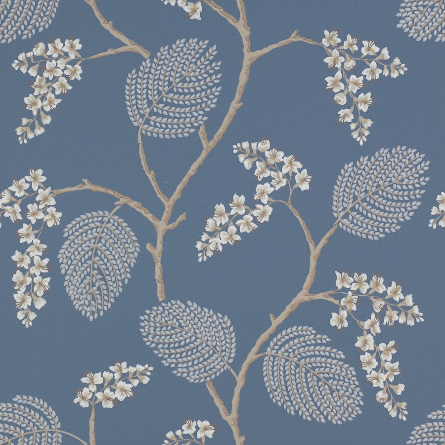 Colefax and Fowler Atwood Navy -tapetti