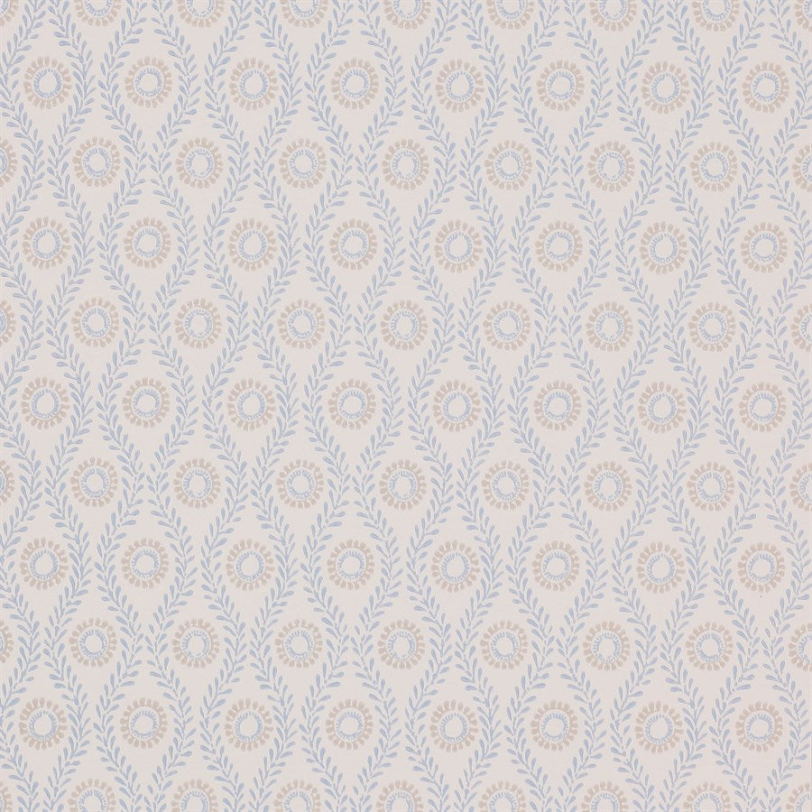 Colefax and Fowler Behang Swift Blue
