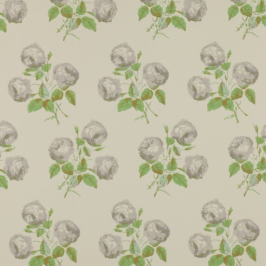 Colefax and Fowler Behang Bowood Grey Green