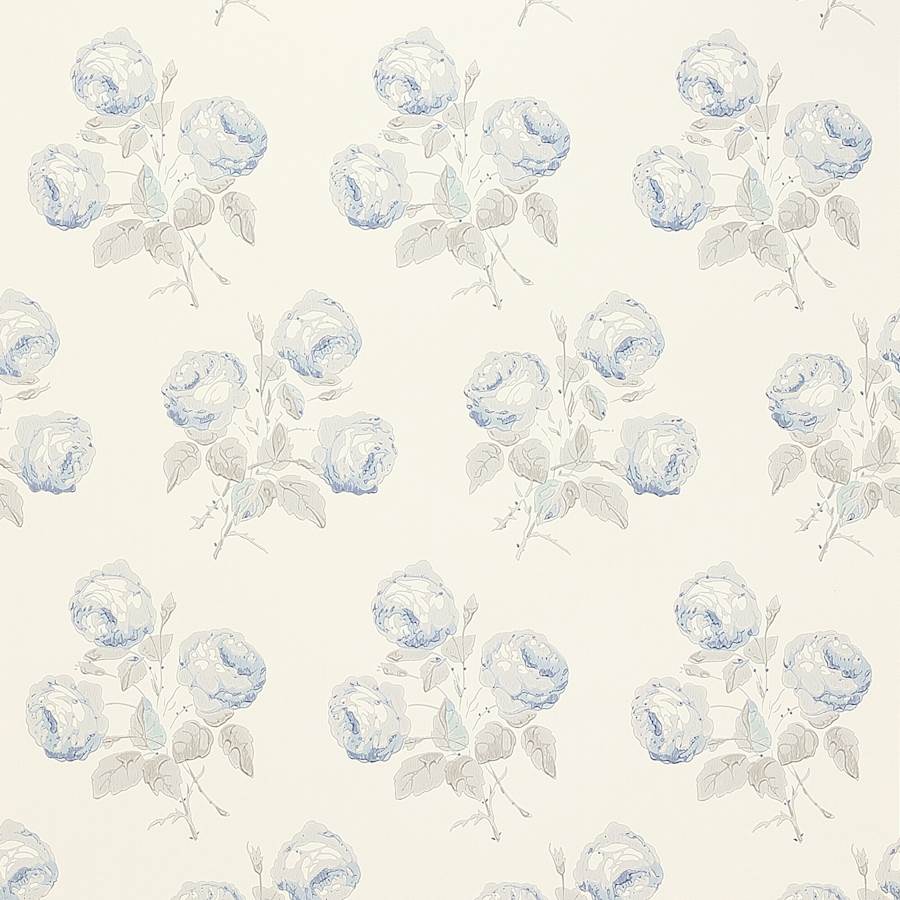 Colefax and Fowler Behang Bowood Blue Grey