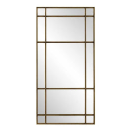 Spurgeon Gold Window Mirror