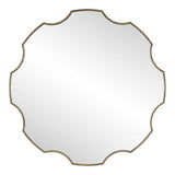 Gearing Up Bronze Mirror
