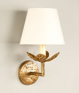Carrick Leaf Vägglampa – Brass