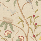 Adam's Eden Taupe — Lewis & Wood wallpaper sample