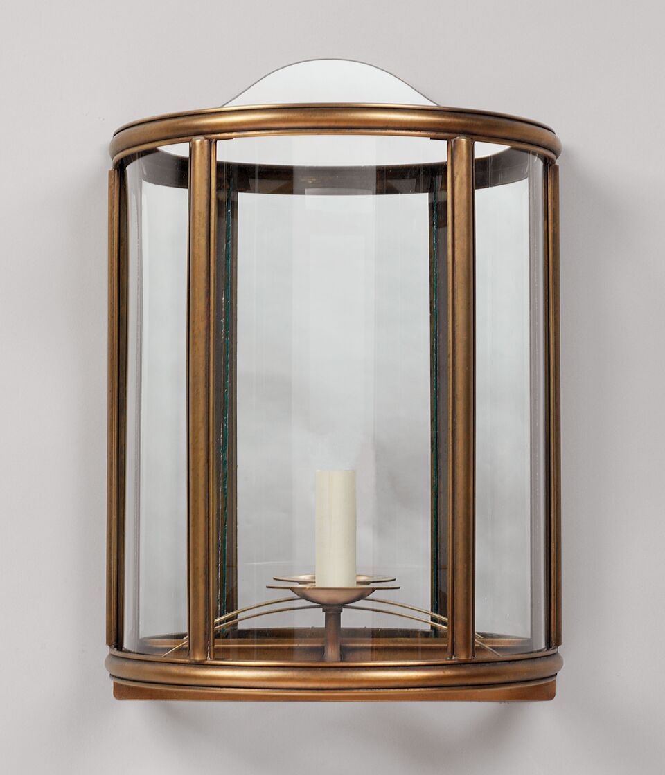 Grenelle Wall Lantern – Brass