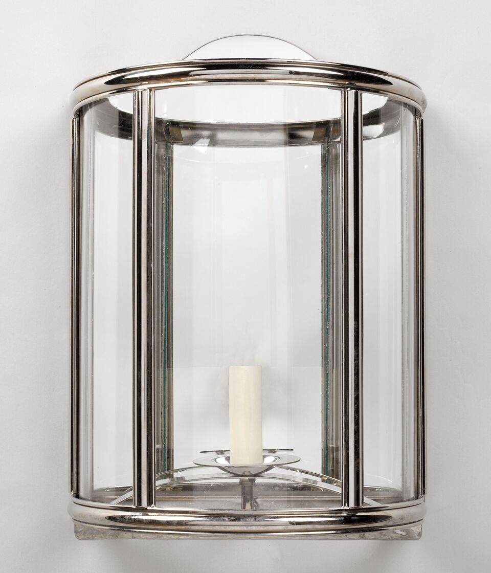 Grenelle Wall Lantern – Nickel