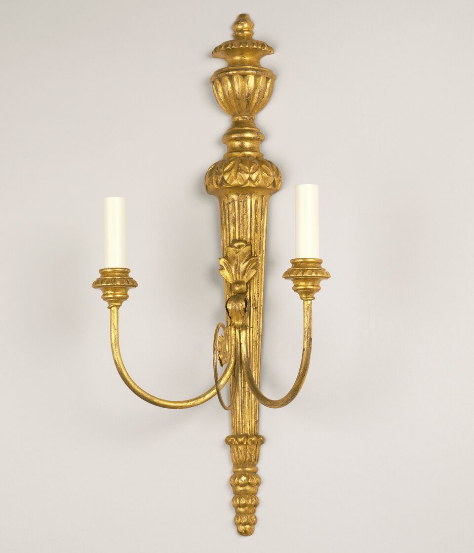 Saltram Giltwood Wandlamp – Gilt