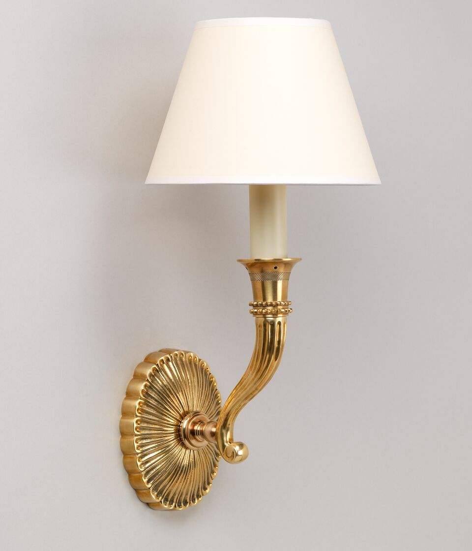 Sudbury Bathroom Wandlamp Enkel – Brass