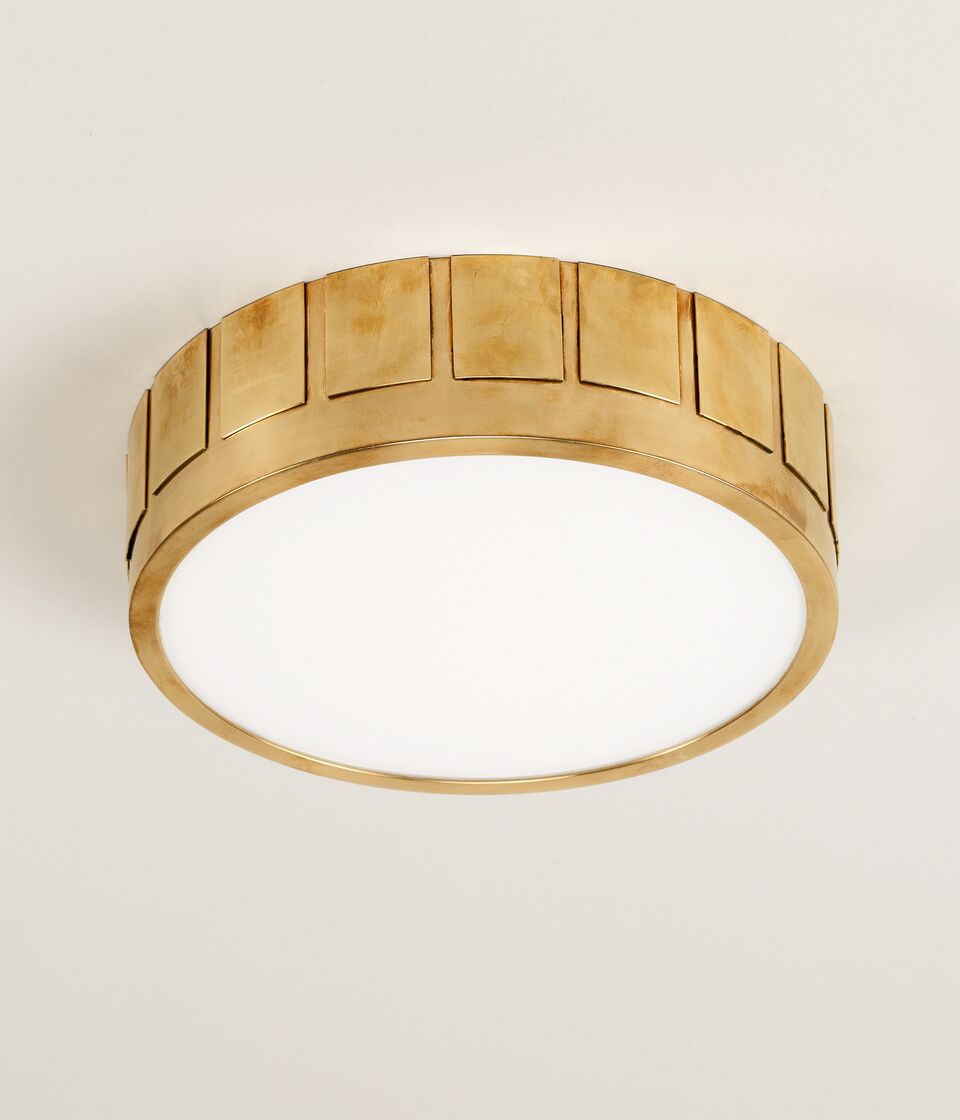Portsmouth LED Plafondleuchte – Brass