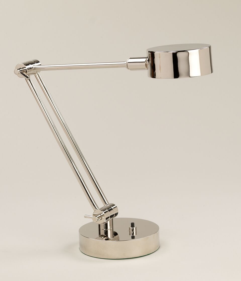Faringdon Desk Lamp – Nickel
