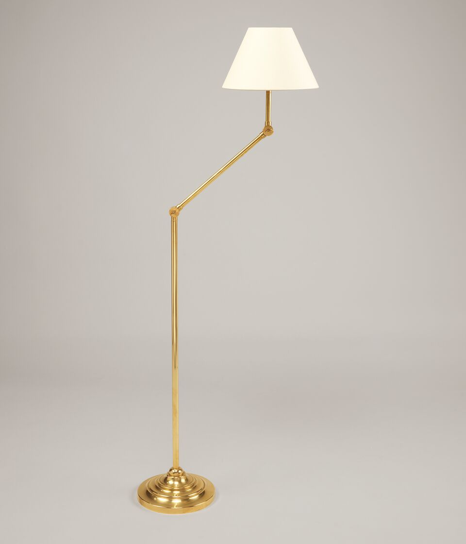 Buckton Golvlampa – Brass