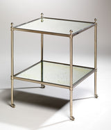 Fitzroy quadratische Etagere – Nickel