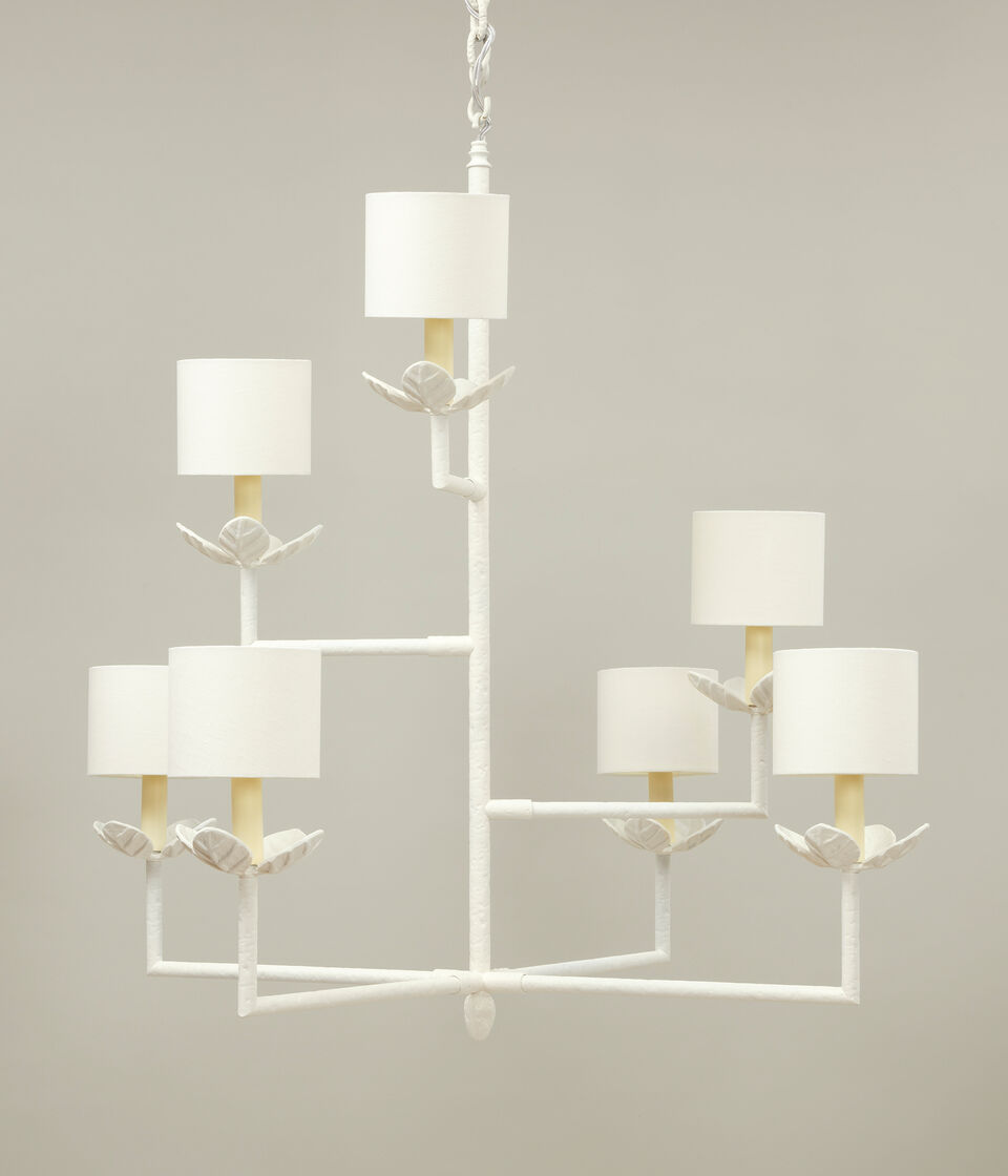 Colombier Kroonluchter – Chalk White