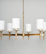 Stratton Kronleuchter 1-Tier – Brass