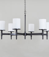 Stratton Kronleuchter 1-Tier – Bronze