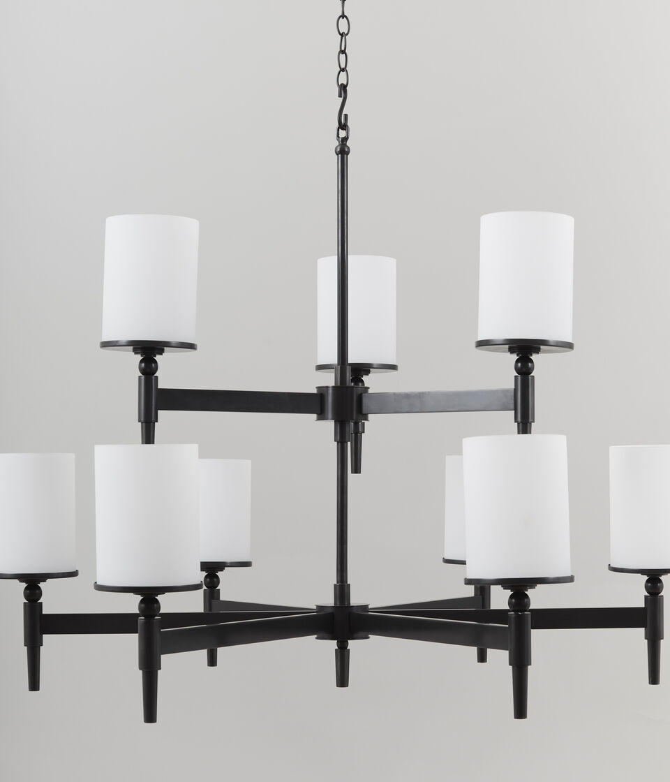 Stratton Chandelier 2-Tier – Bronze