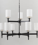 Stratton Chandelier 2-Tier – Bronze