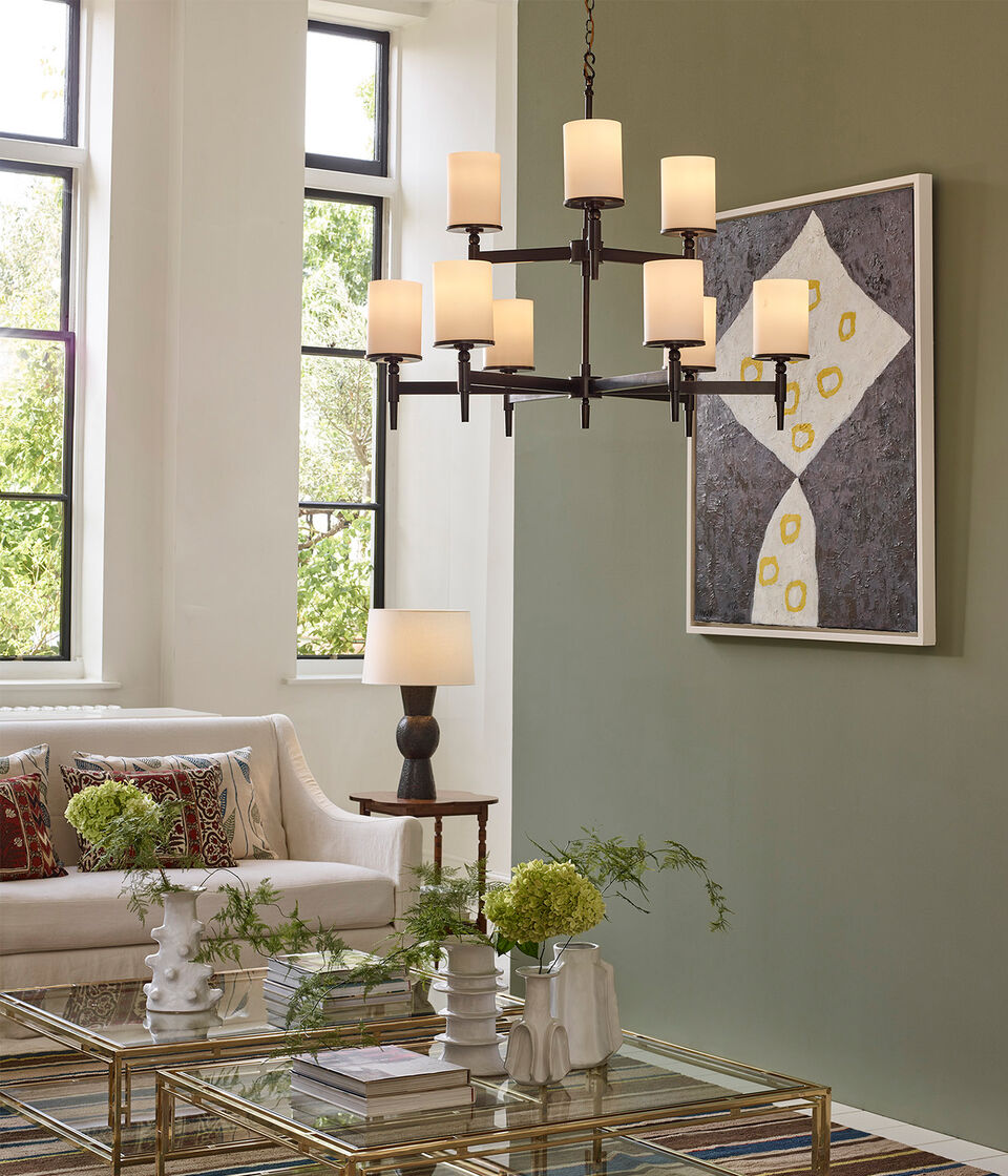 Stratton Chandelier 2-Tier