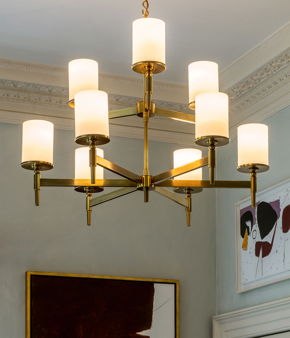 Stratton Chandelier 2-Tier