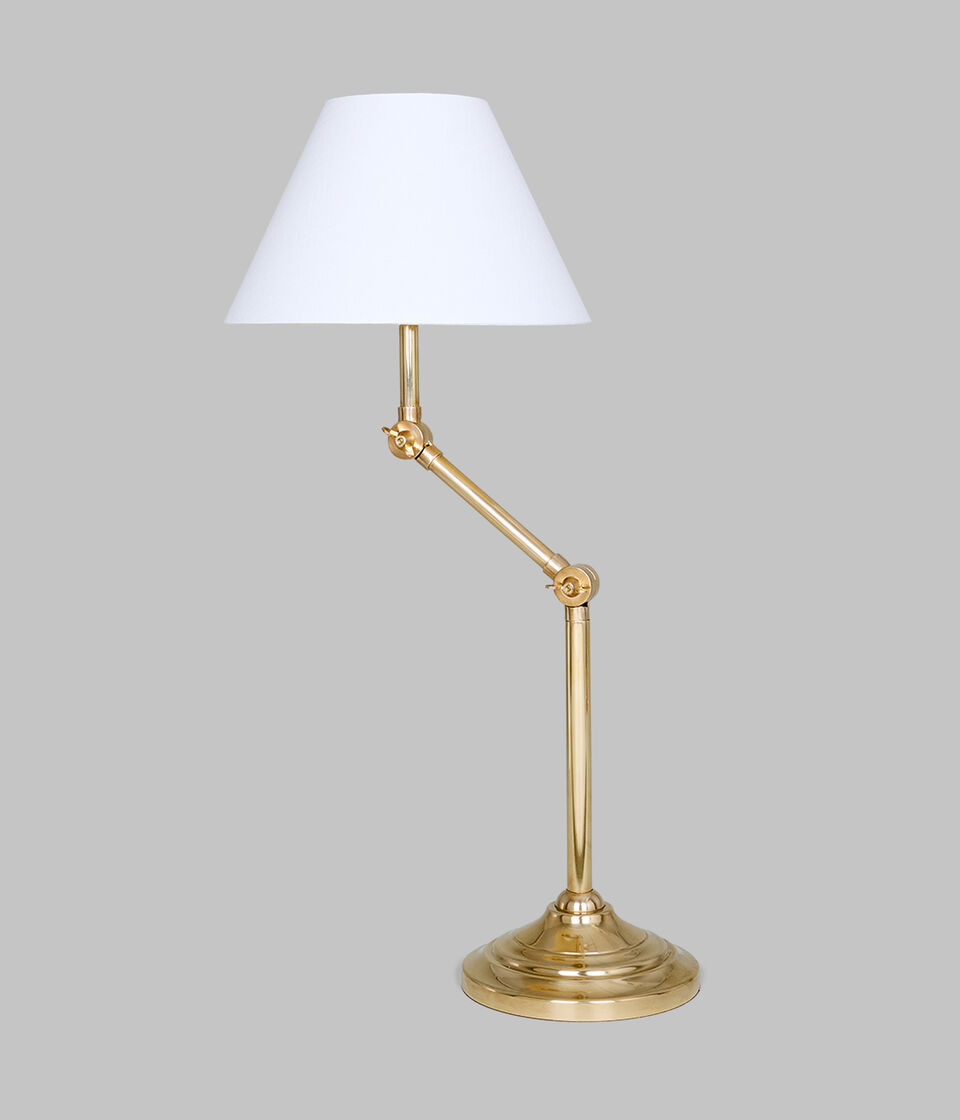 Buckton Skrivbordslampa – Brass