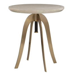 Alice eiken Adjustable bijzettafel — Uttermost