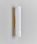 Lulworth Alabaster Vägglampa – Brass, Mellan (H 50 cm)