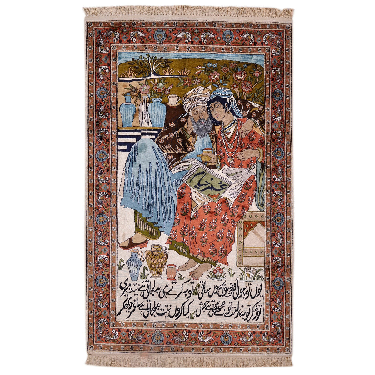 Kashmir silkki 189x119 cm