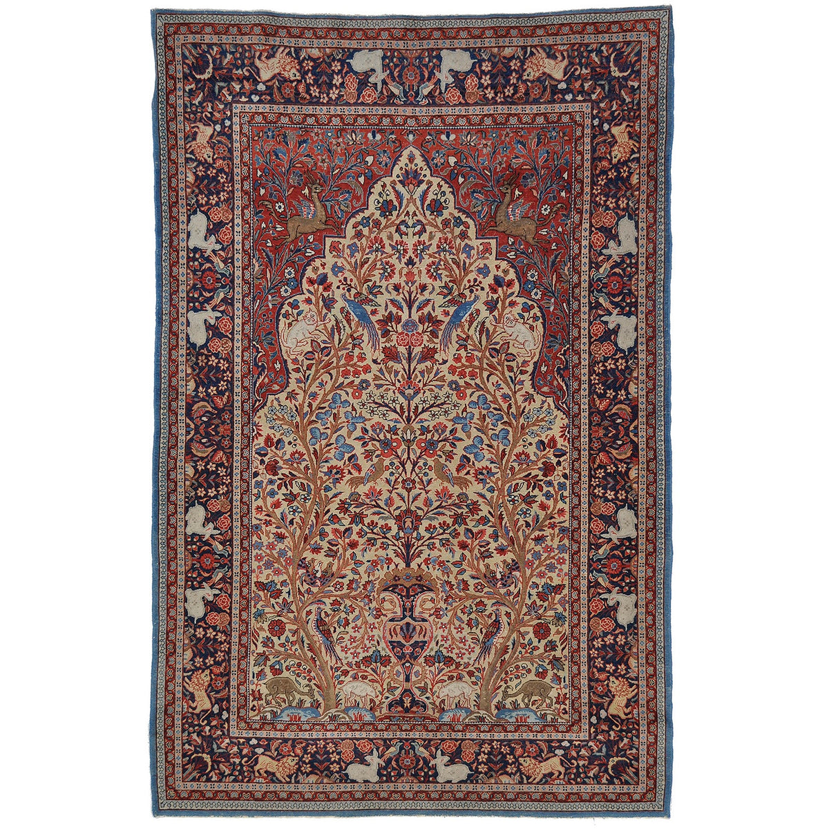 Kashan (semi antiikki) 209x130 cm