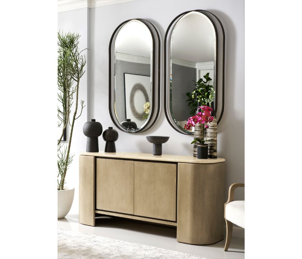 Cambrio Sideboard mit Faux Marmorplatte