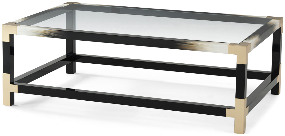 Cutting Edge Coffee Table in Black