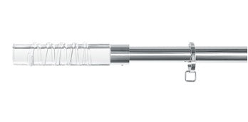 City Spring Endknöpfe Ø14mm (Paar) — Chrom