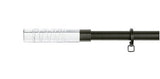 City Spring Endknöpfe Ø14mm (Paar) — Matt gebürstetes Schwarz