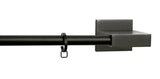 City Konsolhalter Ø14mm — Matt gebürstetes Schwarz