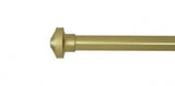 Auro Dome eindknop Ø25mm (paar) — Mat brass