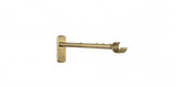 Auro Lange verstelbare muursteun Ø31mm — Brushed brass