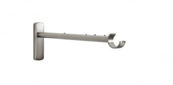 Auro Lange verstelbare muursteun Ø31mm — Brushed steel