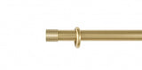 Auro Cabochon eindknop Ø16mm (paar) — Shiny brass