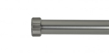 Auro Tempo eindknop Ø31mm (paar) — Brushed steel
