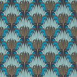 Morris and Co Tapete Tulip and Bird Opal & Seafoam